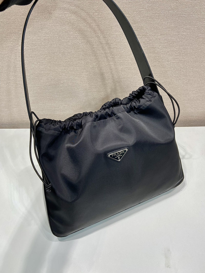 プラダ アウトレット PRADA TWILLER Metallic Top-Handle バケットバック B6250 ブラック H品 プラダ ナイロンバッグ 人気 - 画像 (9)