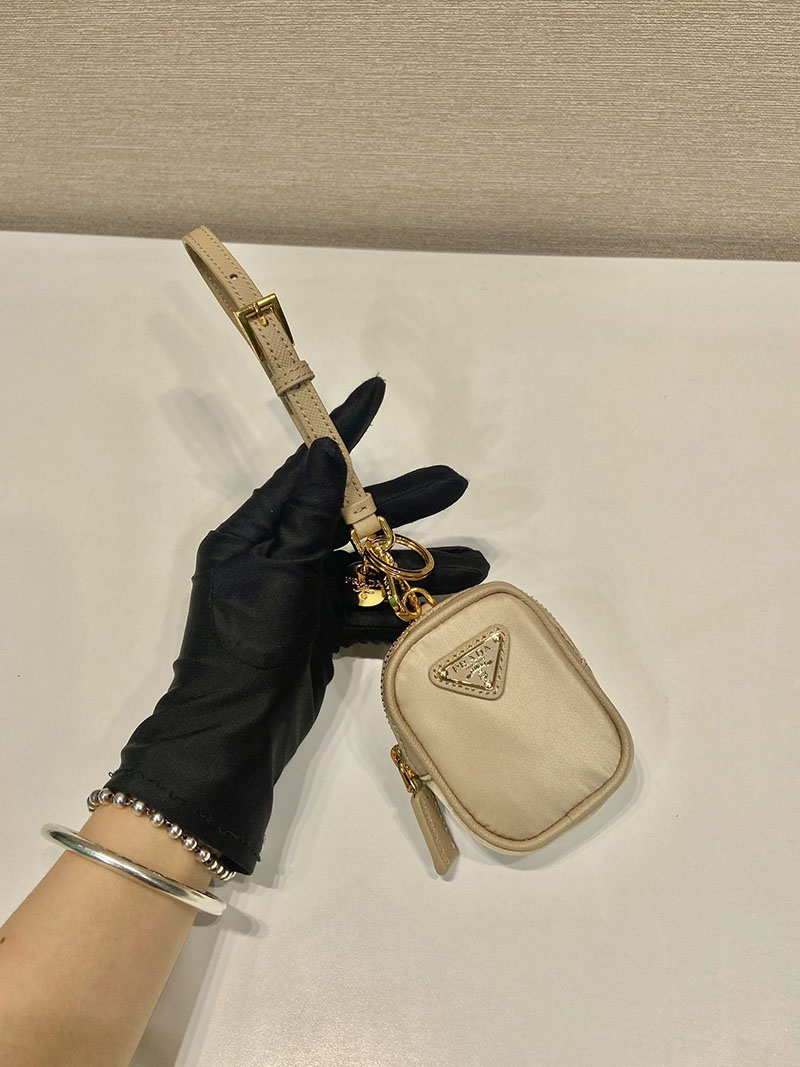 プラダ アウトレット PRADA Re-Edition 1978 Re-Nylon ミニポーチ 1TT200_2DMK_F0Y8C ベージュ H品 プラダ ミニポーチ ナイロン - 画像 (7)