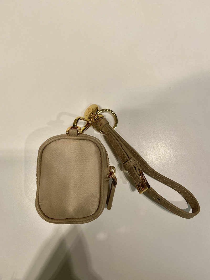 プラダ アウトレット PRADA Re-Edition 1978 Re-Nylon ミニポーチ 1TT200_2DMK_F0Y8C ベージュ H品 プラダ ミニポーチ ナイロン - 画像 (6)