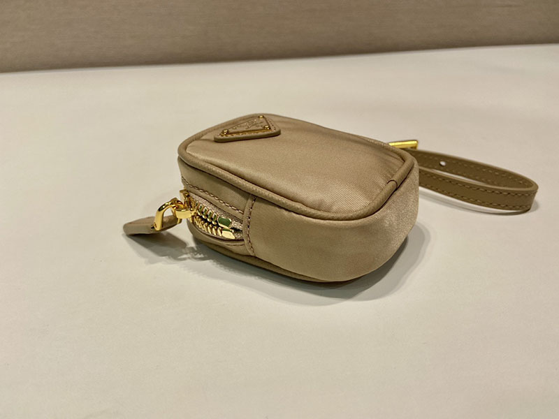 プラダ アウトレット PRADA Re-Edition 1978 Re-Nylon ミニポーチ 1TT200_2DMK_F0Y8C ベージュ H品 プラダ ミニポーチ ナイロン - 画像 (5)