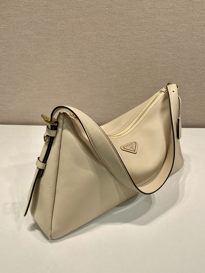 プラダ アウトレット PRADA エメ ラージ ソフトグレインレザー ショルダーバッグ 1BG512_2CYS_F03BH_V_OOO トラバーチン H品 プラダ チェーンバッグ 人気 - 画像 (8)