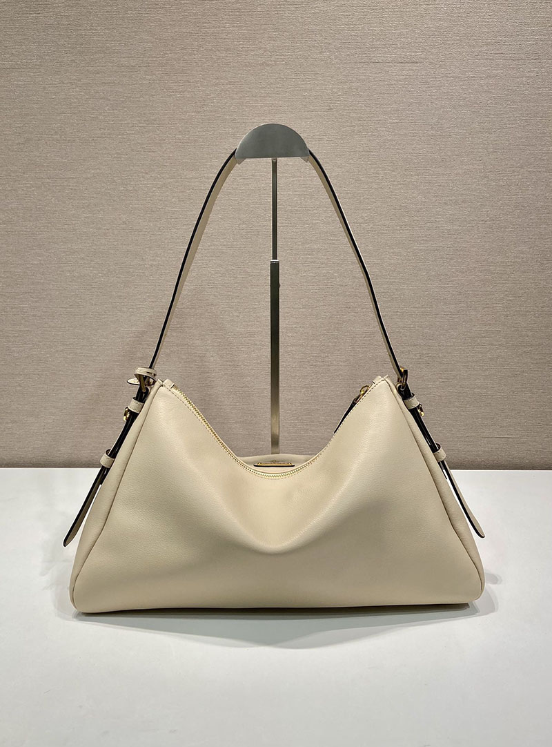 プラダ アウトレット PRADA エメ ラージ ソフトグレインレザー ショルダーバッグ 1BG512_2CYS_F03BH_V_OOO トラバーチン H品 プラダ チェーンバッグ 人気 - 画像 (7)
