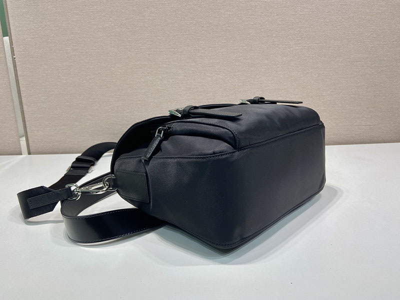 プラダ アウトレット PRADA Re-Nylon ショルダーバッグ 1BD953_RV44_F0002_V_B1M ブラック H品 プラダ メッセンジャーバッグ ナイロン - 画像 (6)