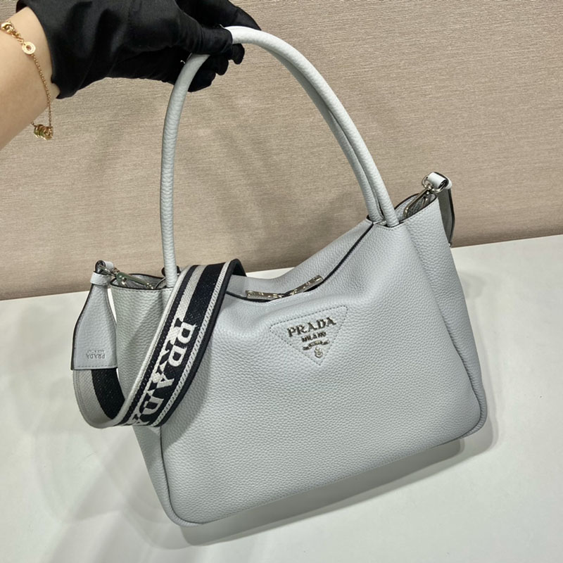 プラダ アウトレット PRADA 新作 スモール レザー ハンドバッグ 1BC145_2DKV_F010I_V_3OO ライトブルー H品 プラダ バッグ 人気 - 画像 (9)