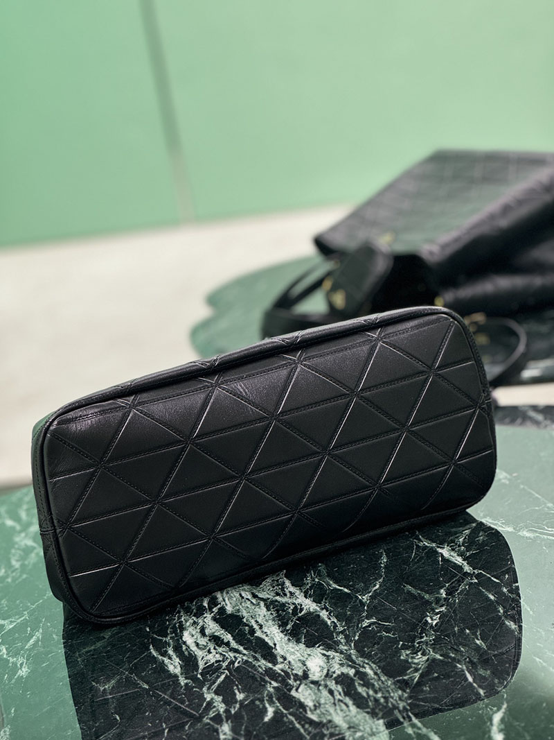 プラダ アウトレット PRADA ヴィッテロ スティッチ 2WAY トートバッグ 1BG547_2C53_F0002_V_T9I ブラック H品 プラダ トートバッグ クリーニング - 画像 (4)