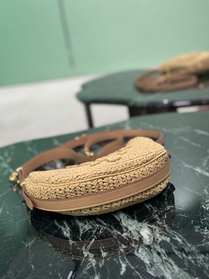 プラダ アウトレット PRADA アーケ クロシェ ショルダーバッグ 1BC194_2M2T_F0018_V_OUO ナチュラル H品 プラダ ショルダーバッグ アウトレット - 画像 (4)