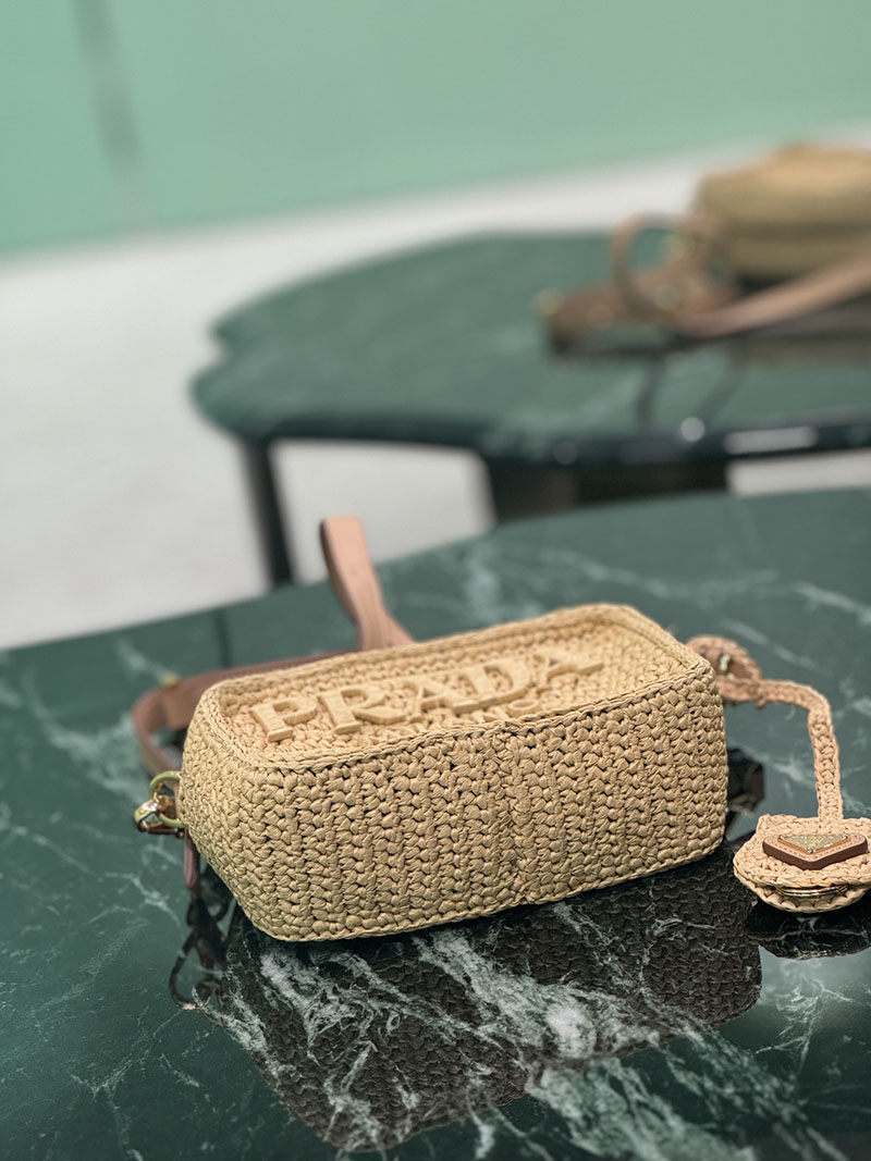 プラダ アウトレット PRADA バッグ ミニ ショルダーバッグ 斜め掛けバッグ 1BH196_2A2T_F0018_V_OUO ナチュラル H品 プラダ チェーンバッグ 人気 - 画像 (4)