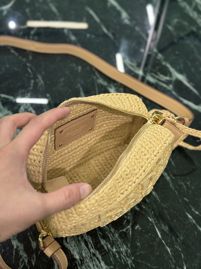プラダ アウトレット PRADA バッグ ミニ ショルダーバッグ 斜め掛けバッグ 1BH196_2A2T_F0018_V_OUO ナチュラル H品 プラダ チェーンバッグ 人気 - 画像 (3)