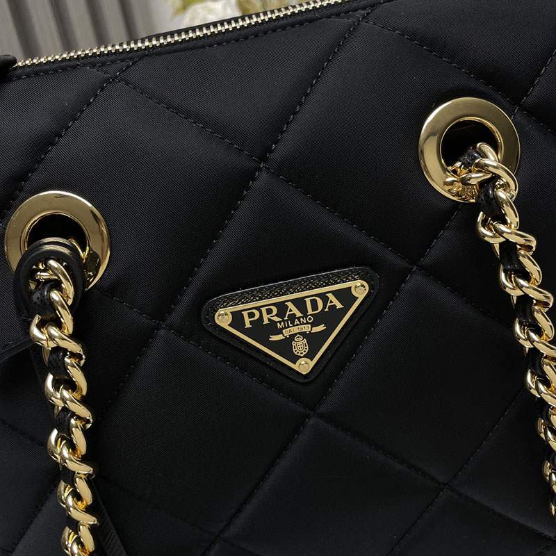 プラダ アウトレット PRADA トートバッグ ショルダーバッグ リエディション 1BG468_2AOS_F0002 ブラック H品 プラダ ショルダーバッグ 激安 - 画像 (9)