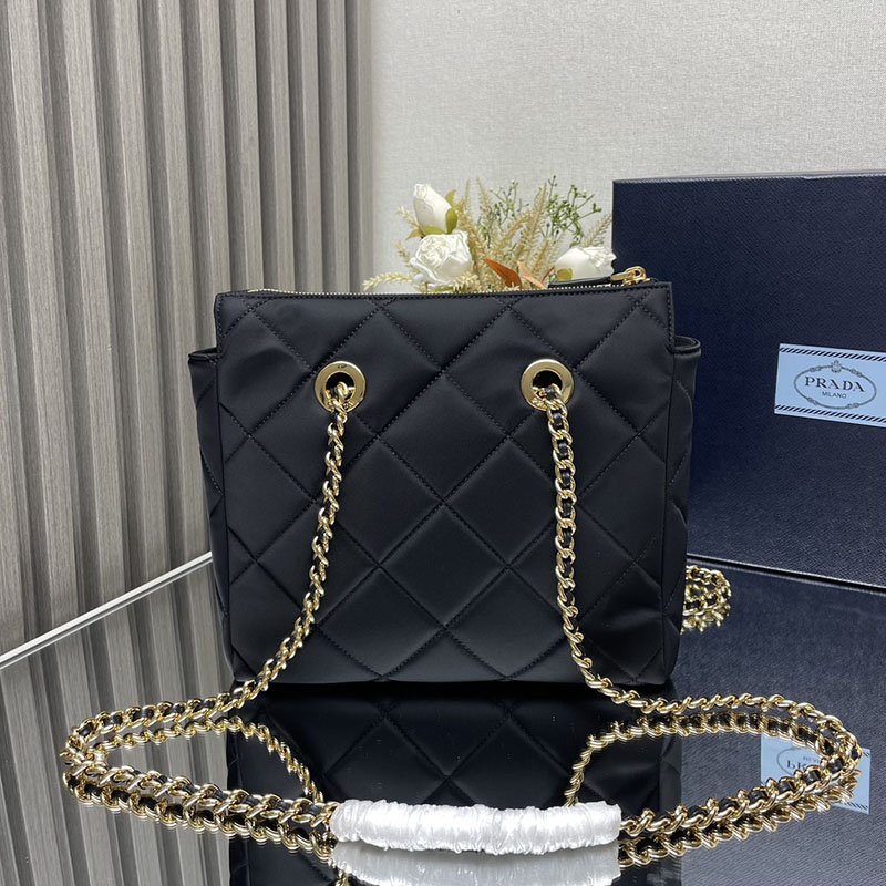 プラダ アウトレット PRADA トートバッグ ショルダーバッグ リエディション 1BG468_2AOS_F0002 ブラック H品 プラダ ショルダーバッグ 激安 - 画像 (5)