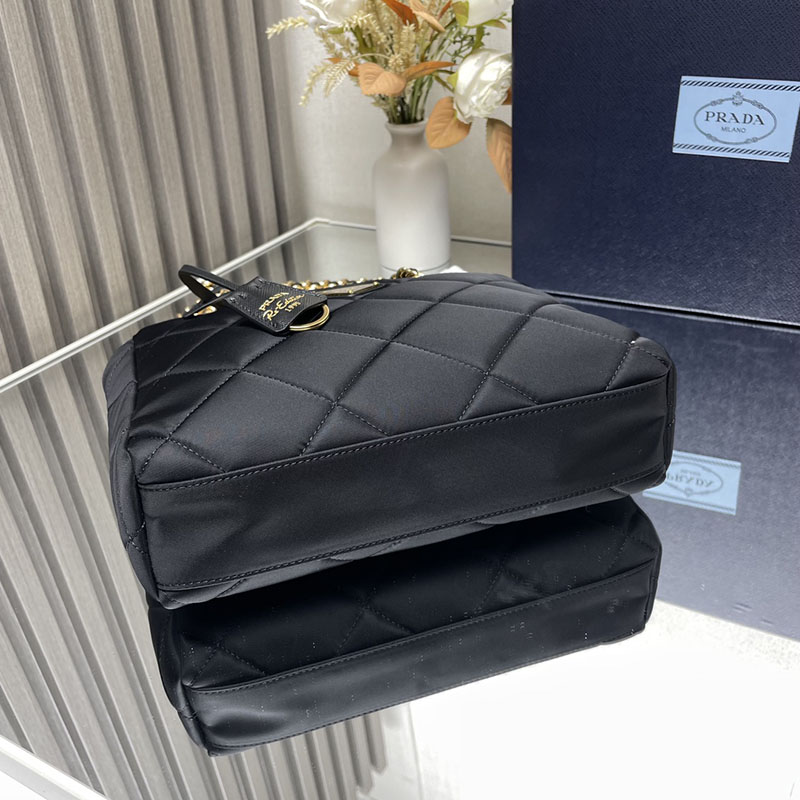 プラダ アウトレット PRADA トートバッグ ショルダーバッグ リエディション 1BG468_2AOS_F0002 ブラック H品 プラダ ショルダーバッグ 激安 - 画像 (4)