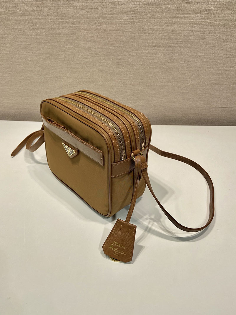 プラダ アウトレット PRADA Re-Edition1978 Re-Nylon ミニショルダーバッグ 1BH218_R064_F0594_V_OOO キャメル H品 プラダ メンズバッグ 人気 - 画像 (7)
