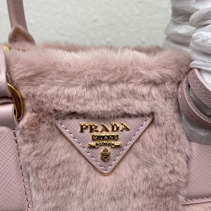 プラダ アウトレット PRADA ガレリア シアリング ミニバッグ 1BA906_2ECY_F0615_V_EOM オーキッドピンク H品 プラダ ミニバッグ ピンク - 画像 (5)