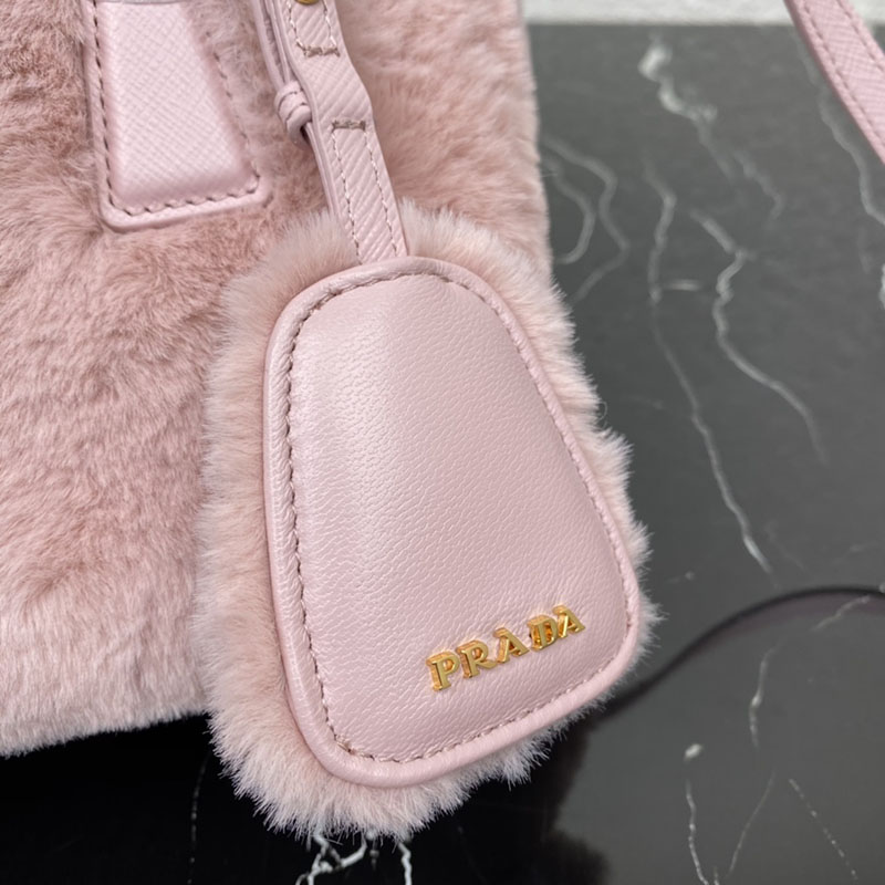 プラダ アウトレット PRADA ガレリア シアリング ミニバッグ 1BA906_2ECY_F0615_V_EOM オーキッドピンク H品 プラダ ミニバッグ ピンク - 画像 (4)