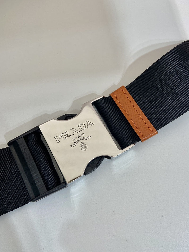 プラダ アウトレット PRADA サフィアーノレザー ベルトバッグ 2VH156_9Z2_F0049_V_OOO オレンジ H品 プラダ ミニショルダー 通勤用 - 画像 (4)