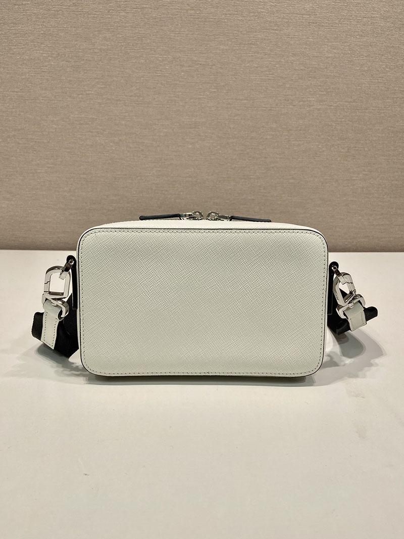 プラダ アウトレット PRADA サフィアーノレザー ベルトバッグ 2VH156_9Z2_F0PG7_V_OOO ホワイト H品 プラダ ミニショルダー 通勤用 - 画像 (6)