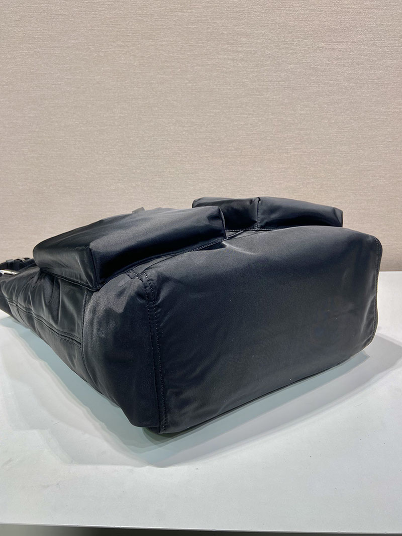 プラダ アウトレット PRADA Reナイロン×レザー トートバッグ 2VG120_2DW3_F0002_V_OOO ブラック H品 プラダ トートバッグ ナイロン メンズ - 画像 (5)