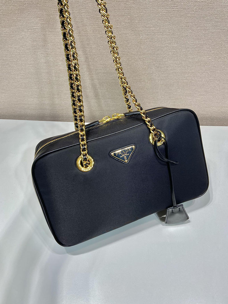 プラダ アウトレット PRADA Re-Edition 1978 ミディアム ダブルハンドルバッグ 1BB115_R064_F0002_V_OOO プラダ ナイロン バッグ 人気 - 画像 (9)