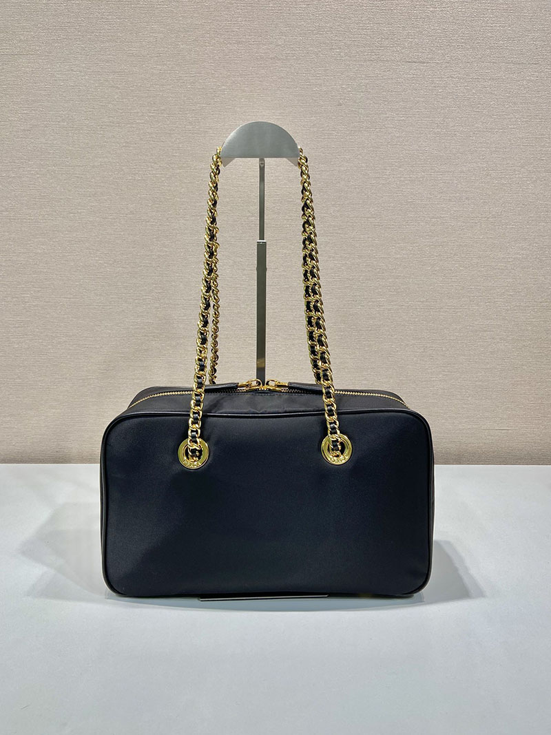プラダ アウトレット PRADA Re-Edition 1978 ミディアム ダブルハンドルバッグ 1BB115_R064_F0002_V_OOO プラダ ナイロン バッグ 人気 - 画像 (7)