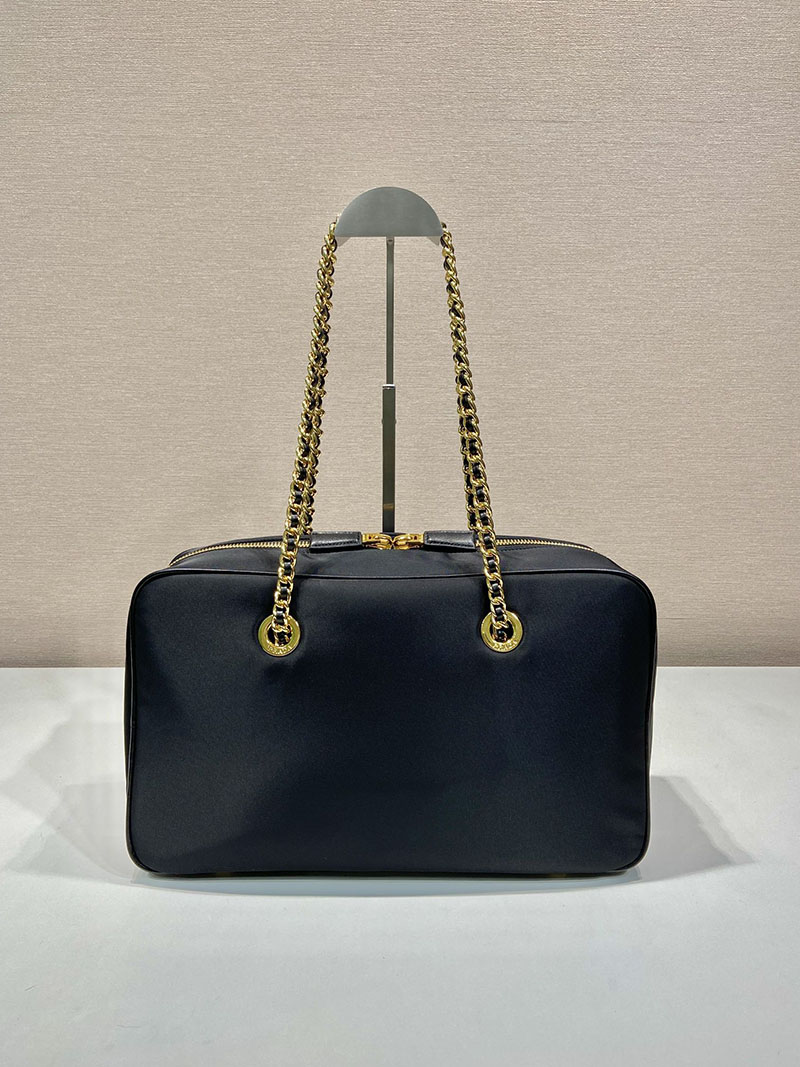 プラダ アウトレット PRADA Re-Edition 1978 ラージ Re-Nylon ダブルハンドルバッグ 1BB114_R064_F0002_V_OOO プラダ ナイロン バッグ 人気 - 画像 (7)