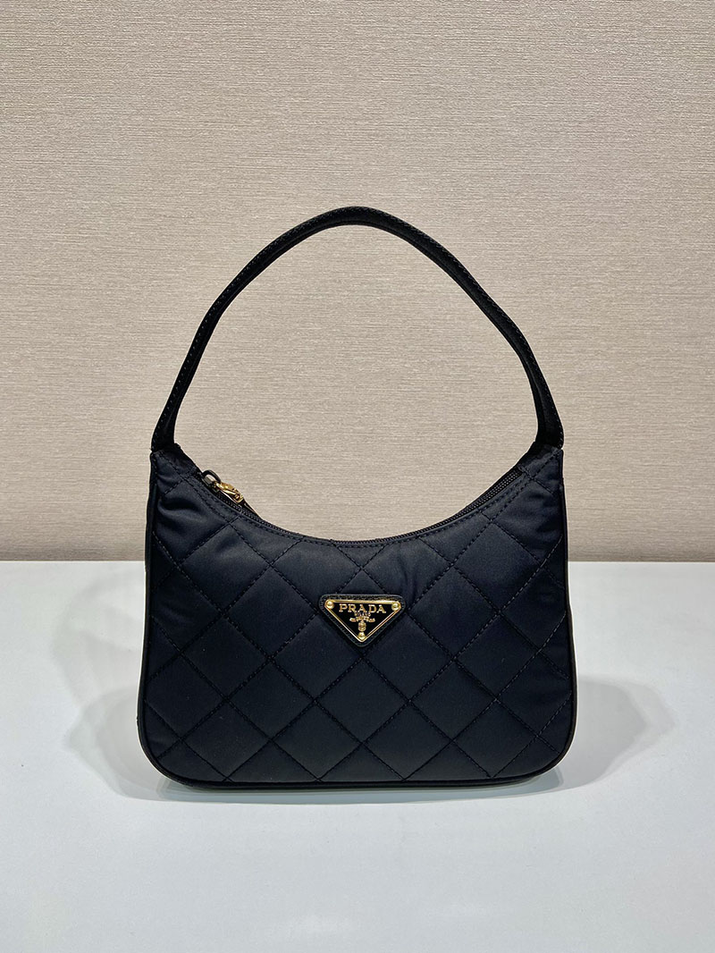 プラダ アウトレット PRADA Re-Edition 1995 チェーン Re-Nylon ミニバッグ 1BC204_2AOS_F0008_V_QOO ブラック H品 プラダ ミニバッグ ナイロン 黒 - 画像 (9)