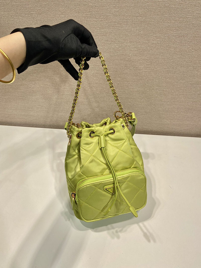 プラダ アウトレット PRADA Re-Nylon ショルダーバッグ 1BH038_2AOS_F0394 ライトグリーン H品 プラダ バッグ アウトレット - 画像 (9)
