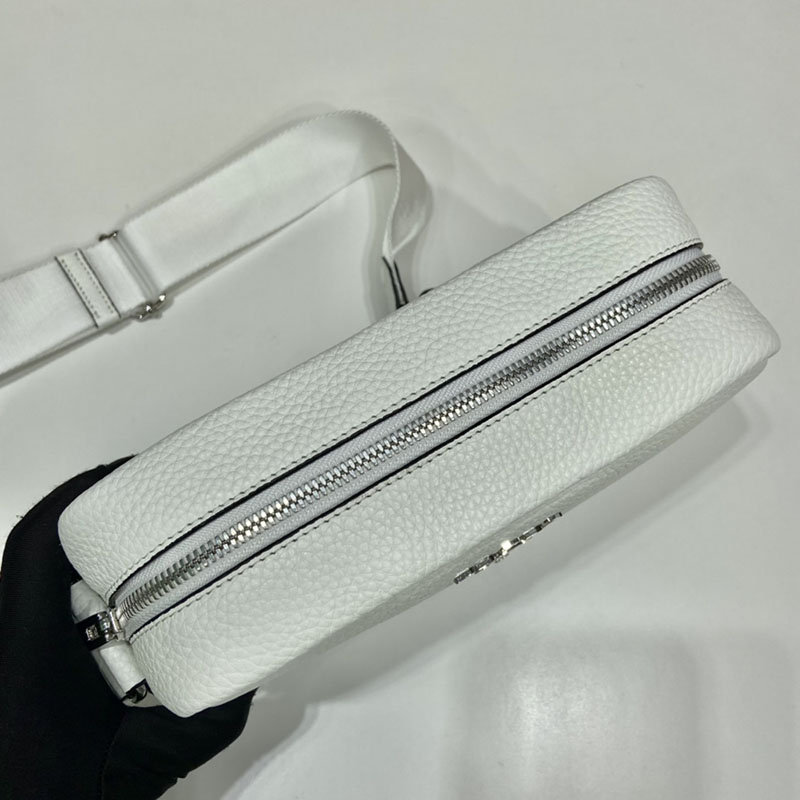 プラダ アウトレット PRADA ヴィッテロダイノソフトレザー スモール ショルダーバッグ 1BH082_2DKV_F02EU_V_7NM ホワイト H品 プラダ バッグ アウトレット - 画像 (5)