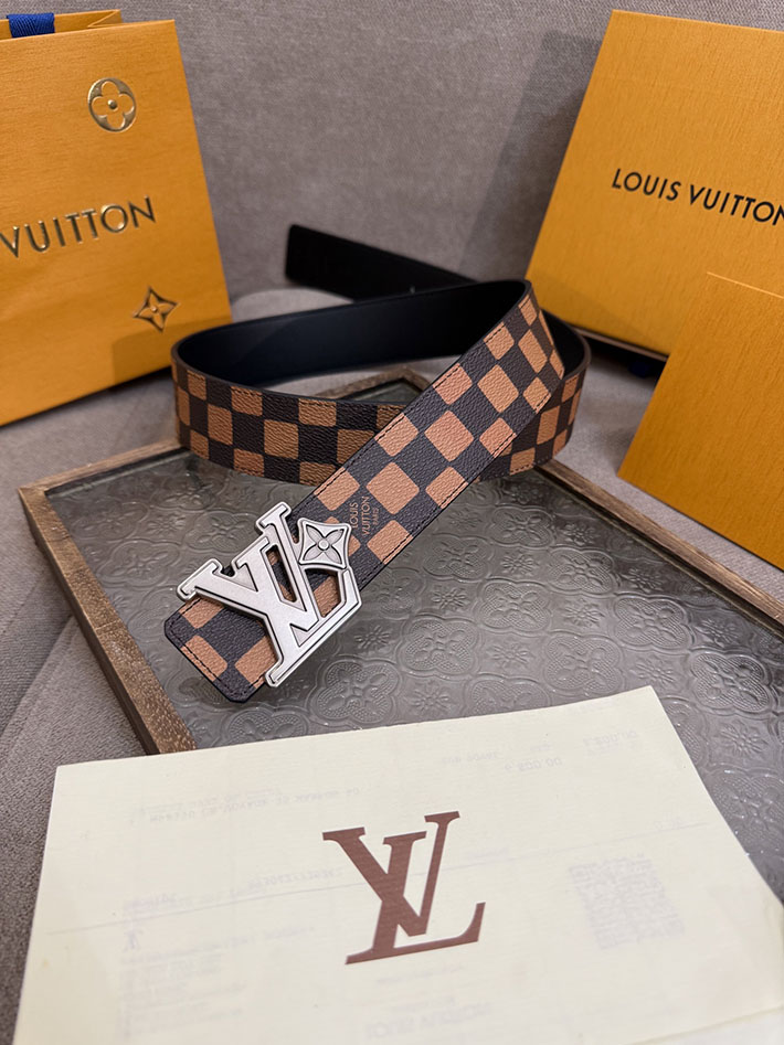 最高級ルイヴィトンスーパーコピー ルイヴィトンベルトコピー ベルト・LV フラワー ダミエ フレンドシップ 40MM 2522500 N品 ヴィトン ベルト メンズ 人気 - 画像 (6)