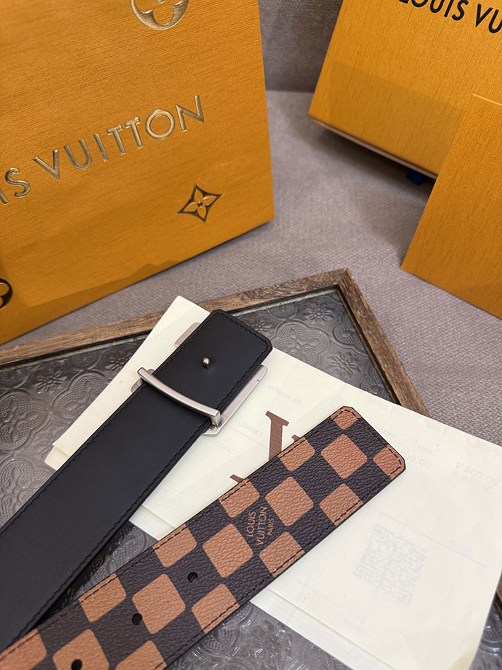 最高級ルイヴィトンスーパーコピー ルイヴィトンベルトコピー ベルト・LV フラワー ダミエ フレンドシップ 40MM 2522500 N品 ヴィトン ベルト メンズ 人気 - 画像 (3)