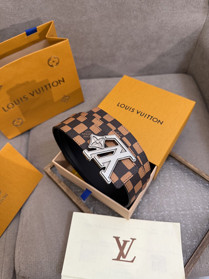 最高級ルイヴィトンスーパーコピー ルイヴィトンベルトコピー ベルト・LV フラワー ダミエ フレンドシップ 40MM 2522500 N品 ヴィトン ベルト メンズ 人気 - 画像 (2)