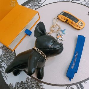 ルイヴィトン キーホルダー 犬
