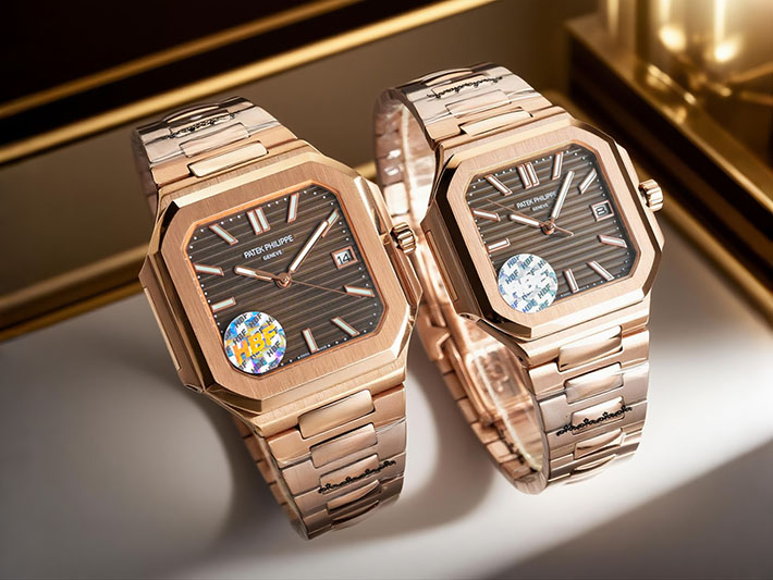 最高級パテックフィリップスーパーコピー PATEK PHILIPPE キュビタス 7128/1G-001 2522781 パテック キュビタス ステンレス - 画像 (10)