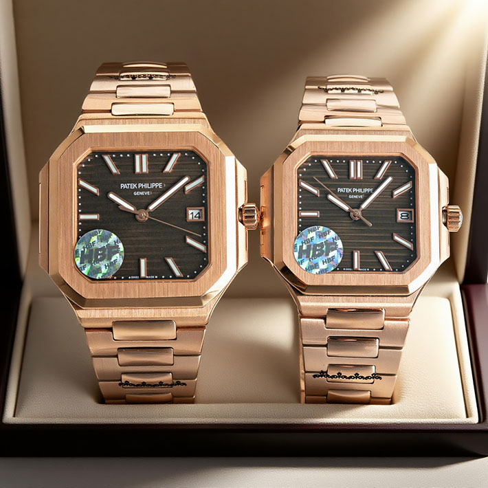 最高級パテックフィリップスーパーコピー PATEK PHILIPPE キュビタス 7128/1G-001 2522781 パテック キュビタス ステンレス - 画像 (9)