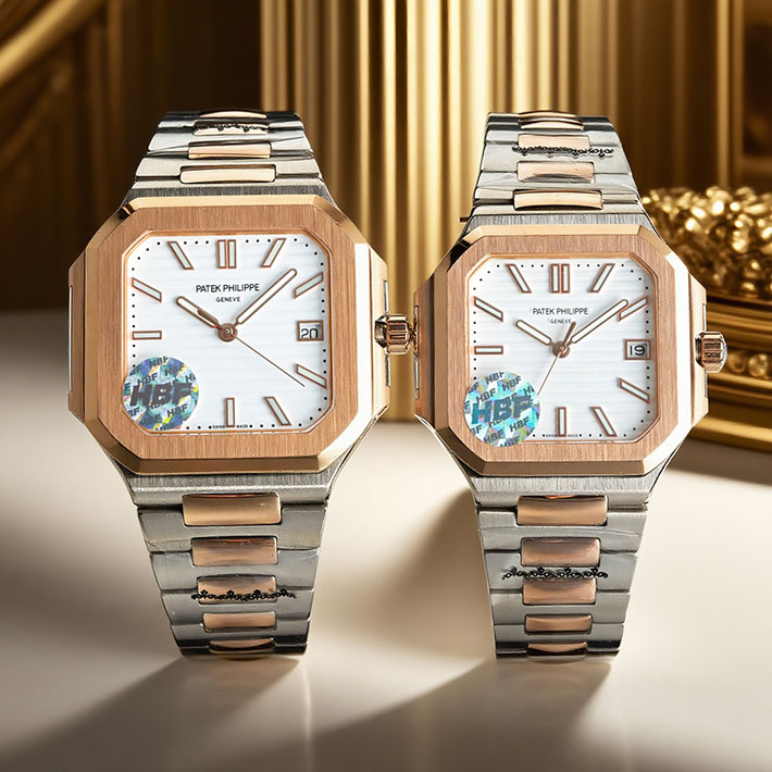 最高級パテックフィリップスーパーコピー PATEK PHILIPPE キュビタス 7128/1G-001 2522781 パテック キュビタス ステンレス - 画像 (6)