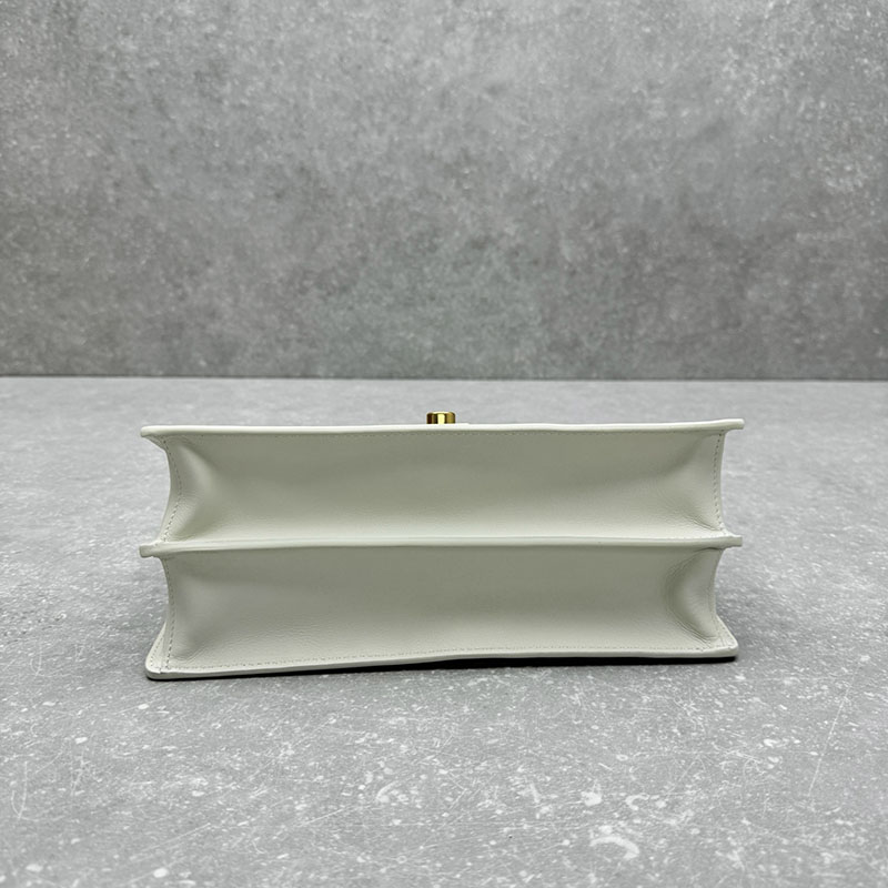 プラダ アウトレット PRADA ソフトサウンド ミディアム レザー ショルダーバッグ 1BN023_2CYS_F0009_V_TOO ホワイト H品 プラダ バッグ 人気 - 画像 (8)