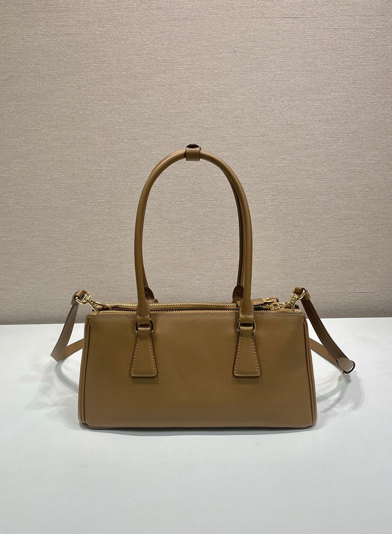プラダ アウトレット PRADA ガレリア ミディアム レザー バッグ 1BA457_2CYS_F0046_V_YO0 ブラウン H品 プラダ ハンドバッグ レディース - 画像 (7)