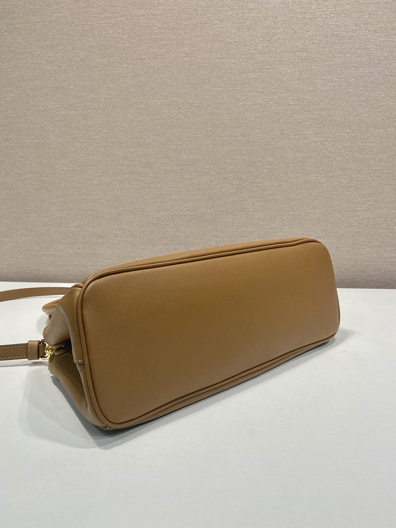 プラダ アウトレット PRADA ガレリア ミディアム レザー バッグ 1BA457_2CYS_F0046_V_YO0 ブラウン H品 プラダ ハンドバッグ レディース - 画像 (5)