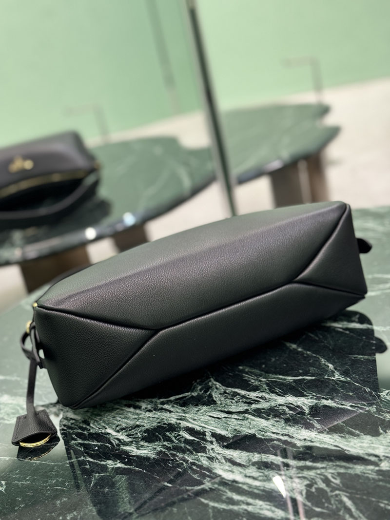 プラダ アウトレット PRADA エメ ミディアム レザー ショルダーバッグ 1BC229_2CYS_F0002_V_LVM ブラック H品 プラダ ハンドバッグ レディース - 画像 (4)