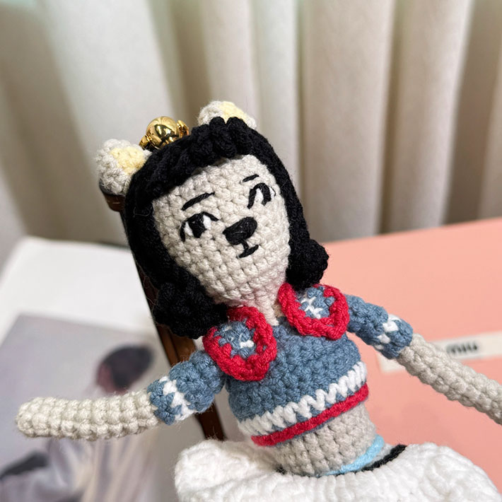 最高級MiuMiuスーパーコピー テクニカルヤーン トリック ミュウミュウ バッグチャーム 5TT216_2CU5_F057L - 画像 (5)