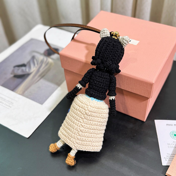 最高級MiuMiuスーパーコピー テクニカルヤーン トリック ミュウミュウ バッグチャーム 5TT215_2CU4_F022X - 画像 (5)