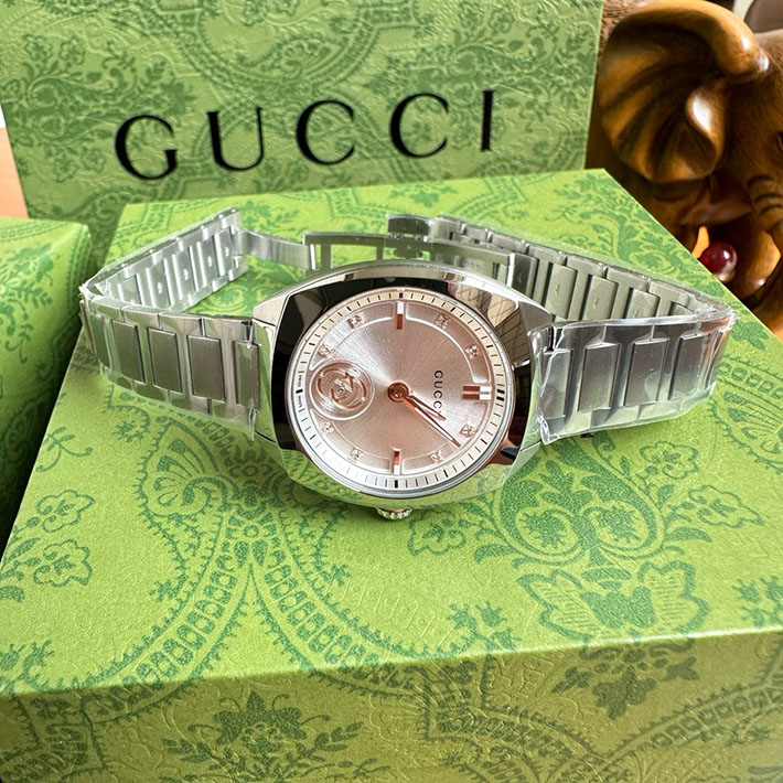 グッチ直営アウトレット店 GUCCI グッチ インターロッキング ウォッチ 29 mm 796857 I16F0 1108 - 画像 (7)