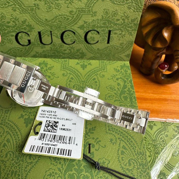 グッチ直営アウトレット店 GUCCI グッチ インターロッキング ウォッチ 29 mm 796857 I16F0 1108 - 画像 (3)
