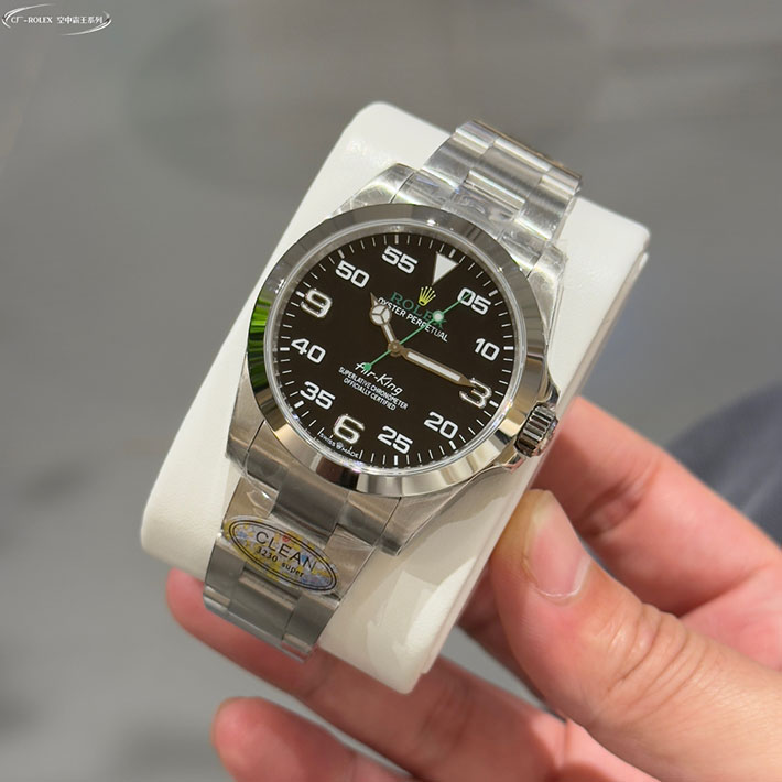 最高級ロレックススーパーコピー ロレックス エアキング コピー エアキング オイスター 40mm オイスタースチール リファレンス Ref.126900 - 画像 (9)