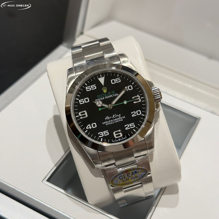 最高級ロレックススーパーコピー ロレックス エアキング コピー エアキング オイスター 40mm オイスタースチール リファレンス Ref.126900 - 画像 (5)
