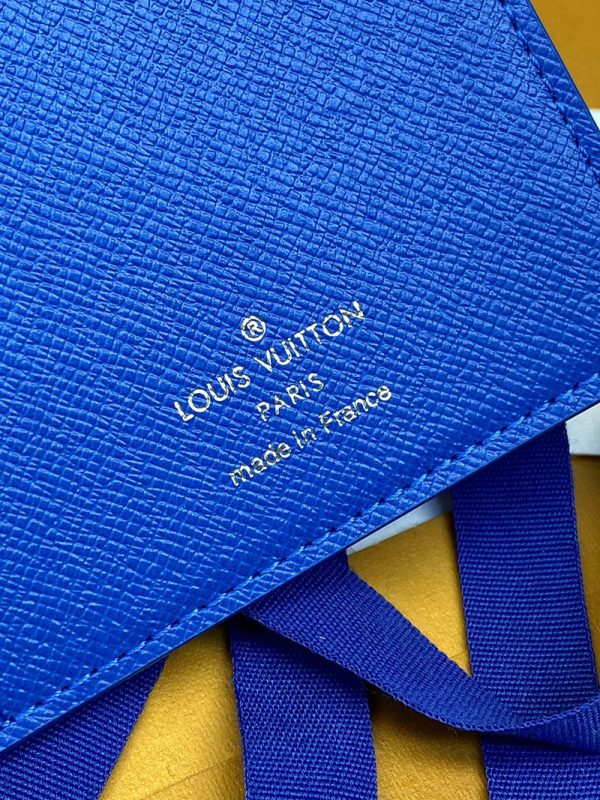 LOUIS VUITTON クーヴェルテュール パスポール NM lv301789 ブライト ブルー 超N品 ヴィトン カードケース 財布代わり - 画像 (3)