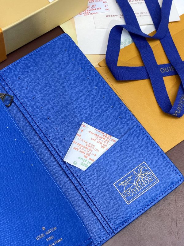 LOUIS VUITTON ポルトフォイユ･ブラザ 長財布 lv301790 ブライト ブルー 超N品 ルイヴィトン 財布 人気ランキング - 画像 (6)