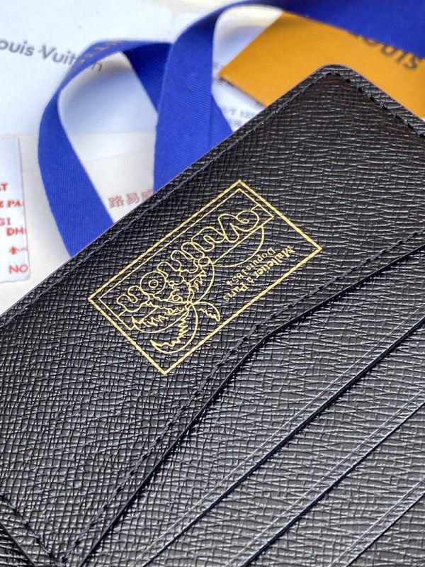 LOUIS VUITTON サーフィン モノグラム ポルトフォイユ スレンダー lv301793 ピンク 超N品 ルイヴィトン 財布 二つ折り 小銭入れあり - 画像 (4)