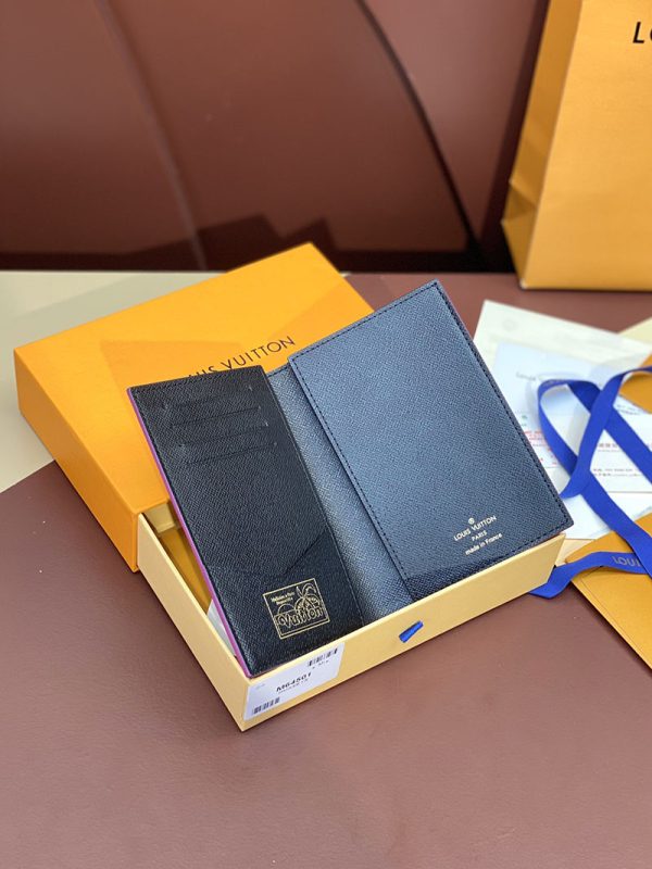 LOUIS VUITTON クーヴェルテュール パスポール NM lv301794 ピンク 超N品 ヴィトン カードケース 財布代わり - 画像 (7)