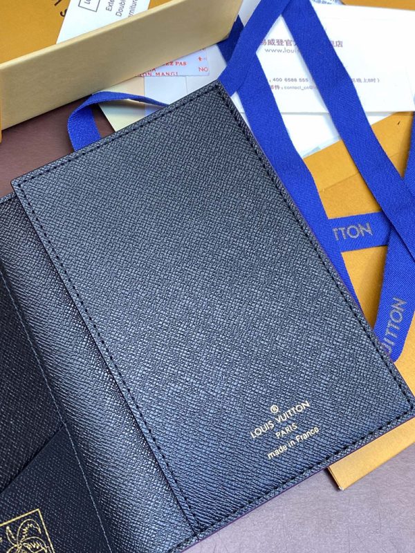 LOUIS VUITTON クーヴェルテュール パスポール NM lv301794 ピンク 超N品 ヴィトン カードケース 財布代わり - 画像 (5)