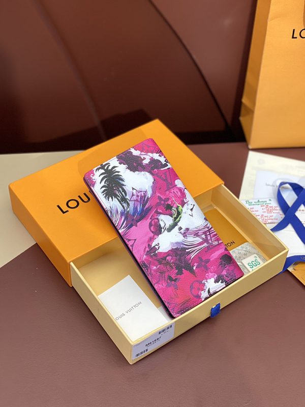 LOUIS VUITTON ポルトフォイユ･ブラザ 長財布 lv301795 ピンク 超N品 ルイヴィトン 財布 人気ランキング - 画像 (9)